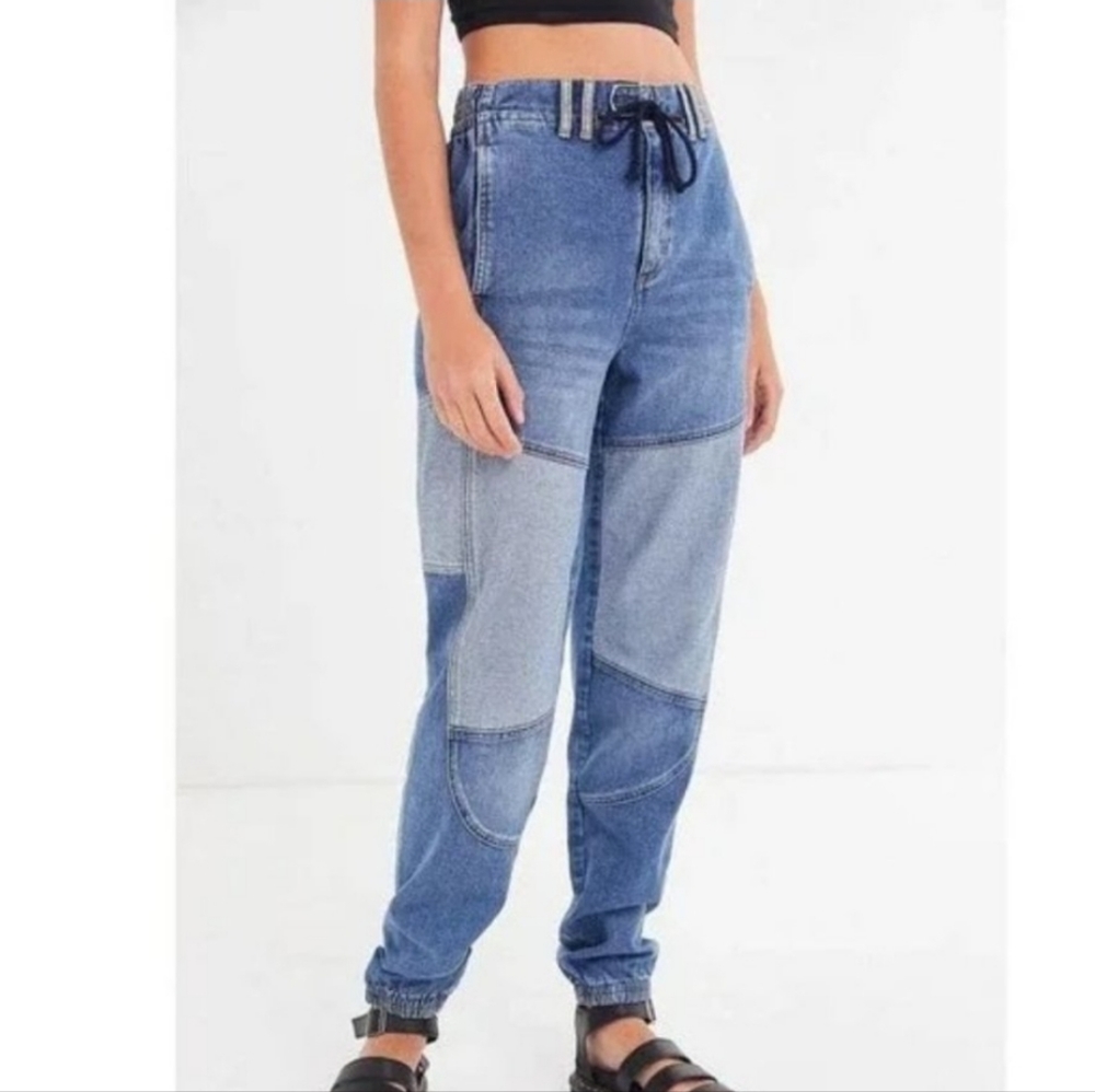 Urban Outfitters Patchwork Jogger Jeans